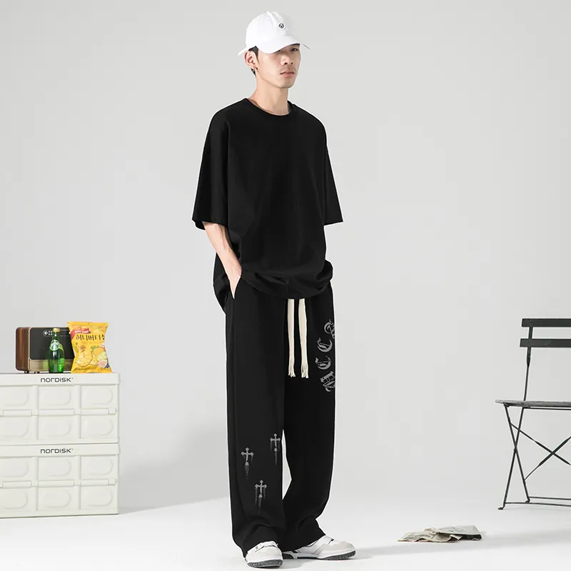 PUCCA Casual Pants Summer Unisex-5