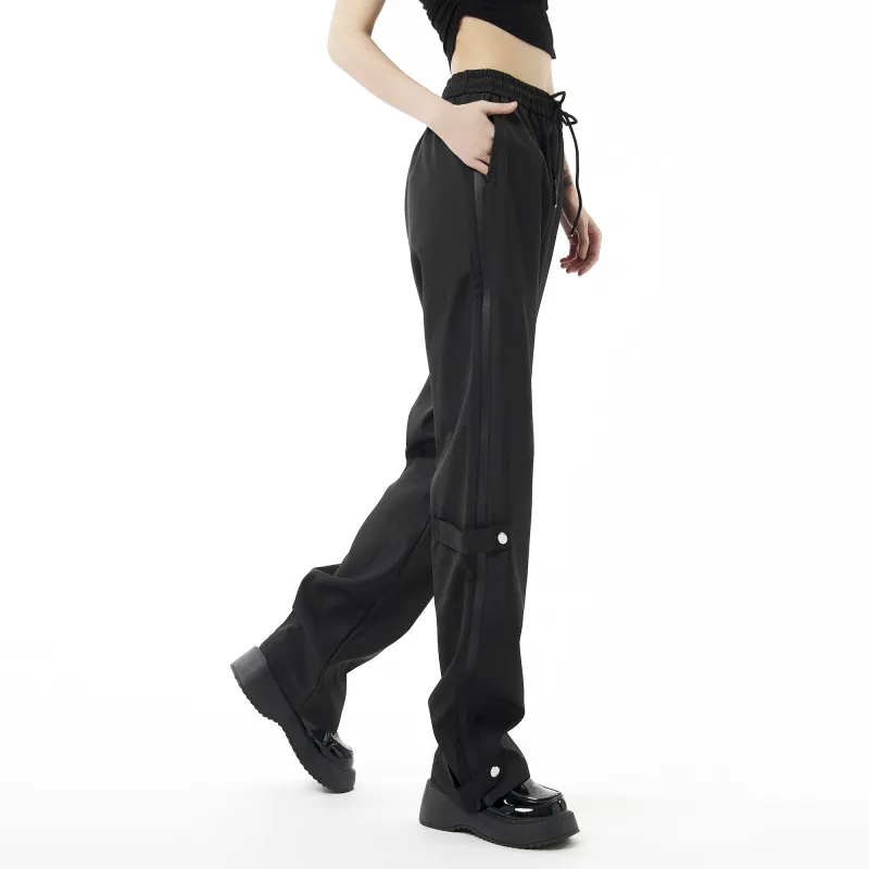 QYPRF Casual Pants Women's Black-3
