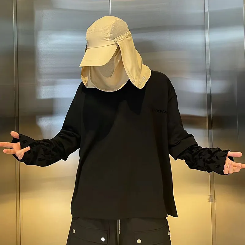 LVXWA SS22 T Shirt Unisex Black-2