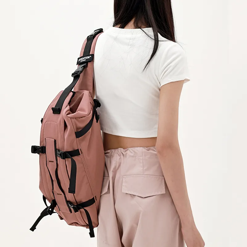 MYEDITION Messenger Bag, Gym Bag, Handbag, Shoulder Bag, Crossbody Bag, Outdoor Bag Nylon Fabric Multicolor Unisex-26