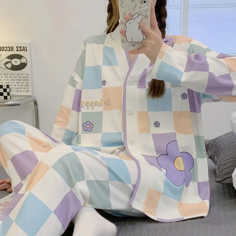 Xiang Ning Pai Women's Pajama Sets-3