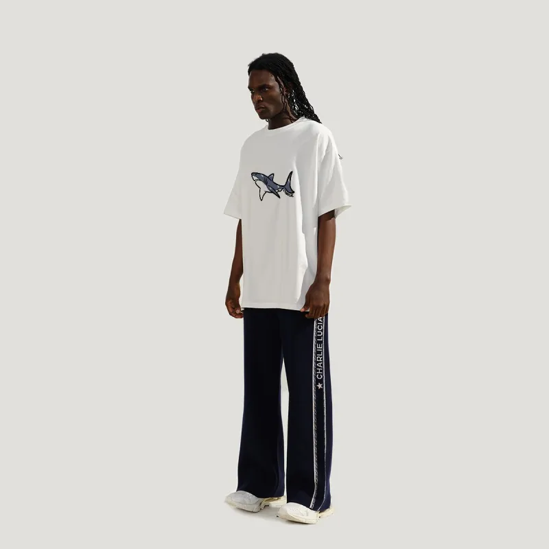 Charlie Luciano T Shirt Unisex White-5