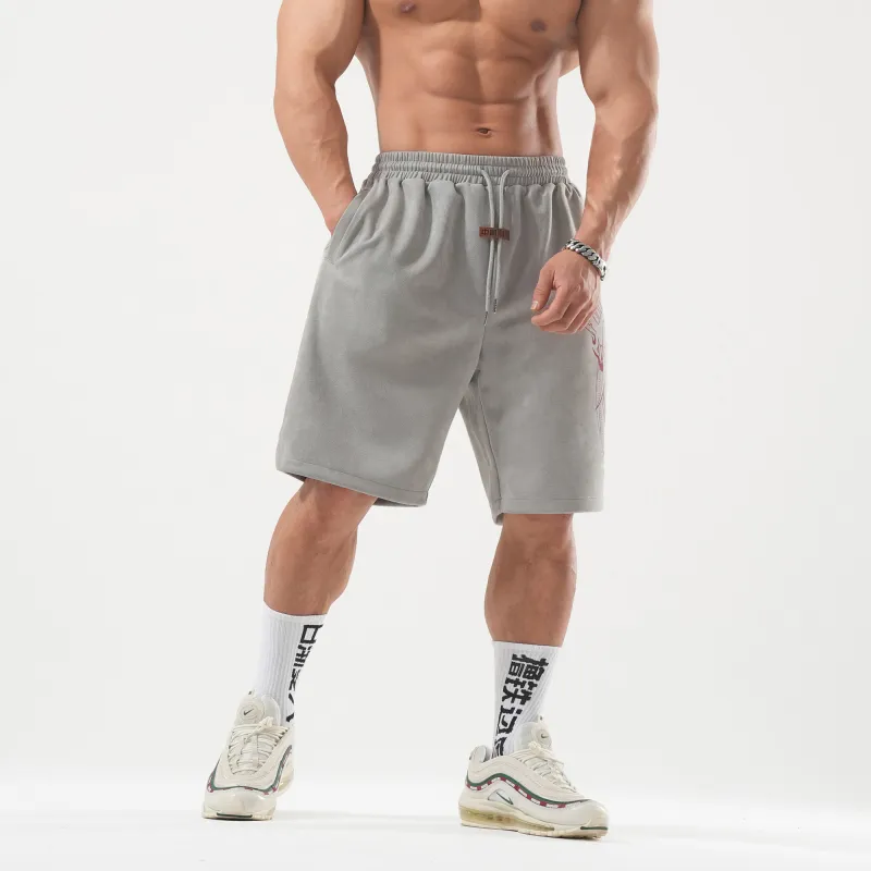 LUJIAMEN Four Spirits Sports Shorts Unisex-2