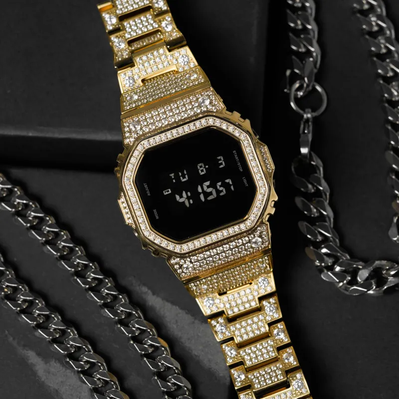 Vencrew Unisex Square Collection Watch Cases-1