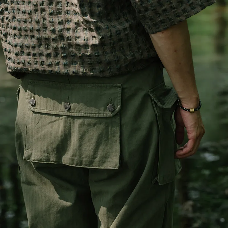 TEKABLU Casual Pants Men's Army Green-9