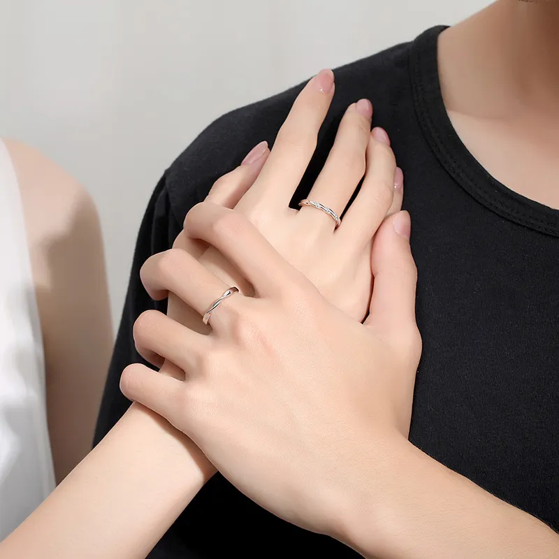 TRUE ME S925 Silver Rings Unisex-2