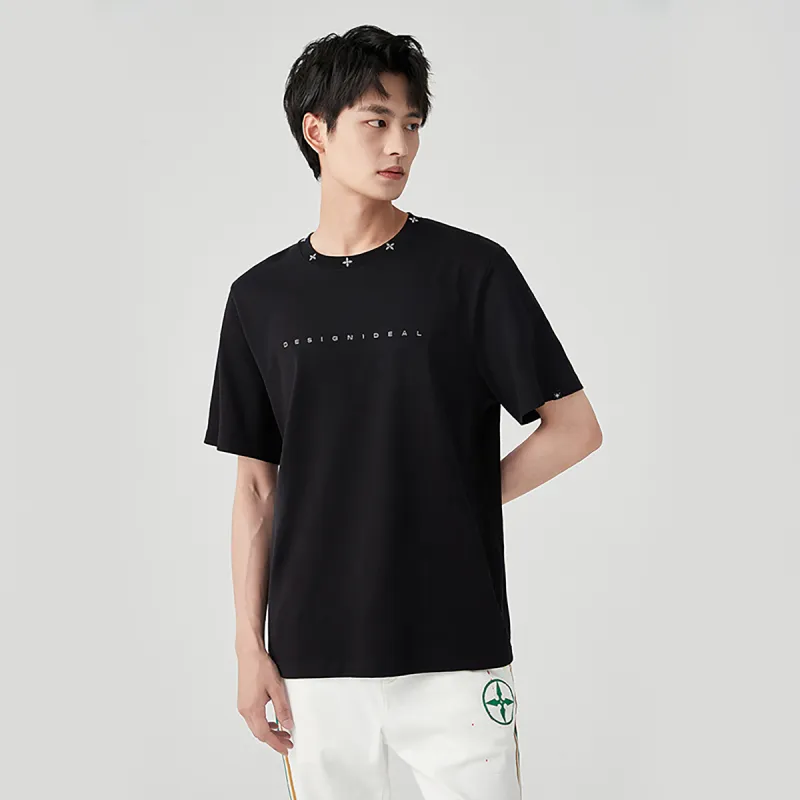23R+ T Shirts Men Black-4