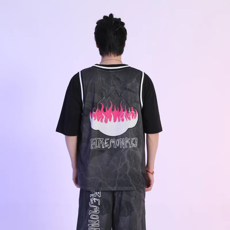 FireMonkey Basketball Suit Unisex-4