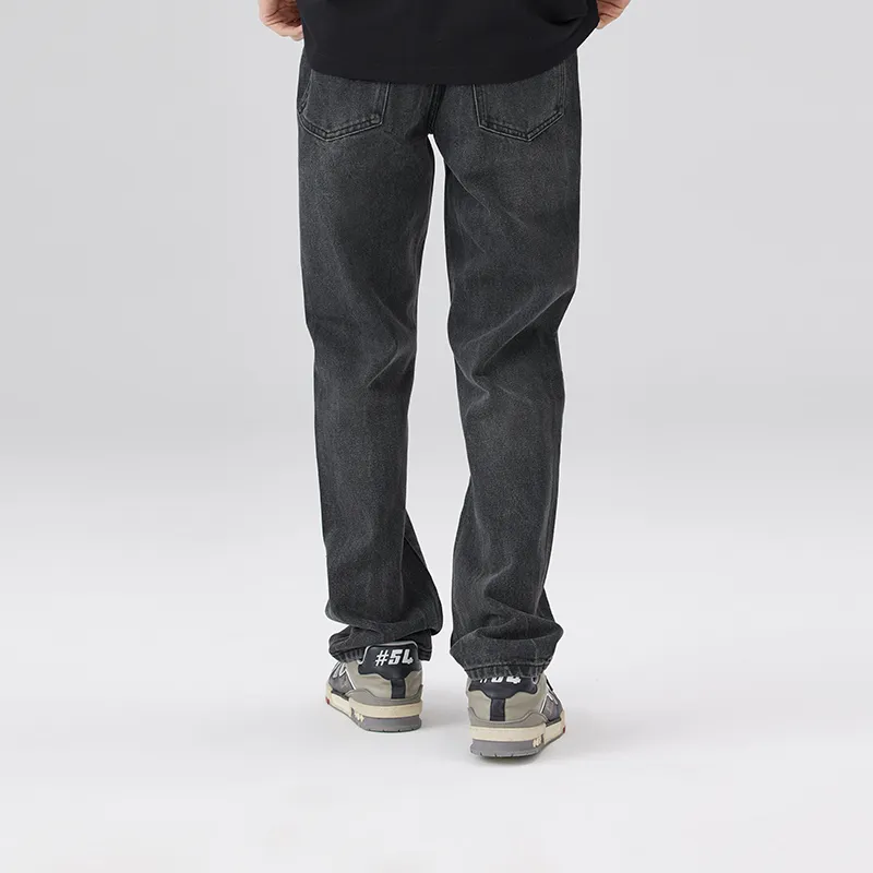 CHINISM Jeans Unisex Black Denim-4