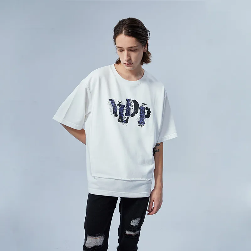 YLDP T Shirts Unisex White-2