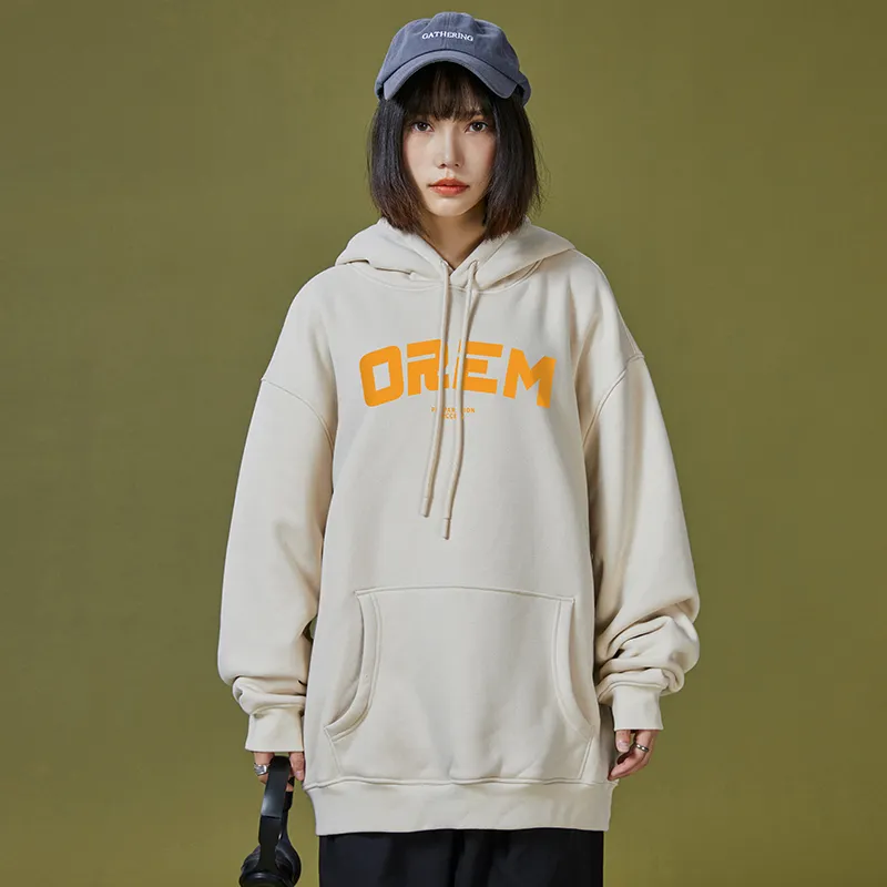 OREM ONE Hooded Loose Fit Regular Sweatshirt Unisex-15