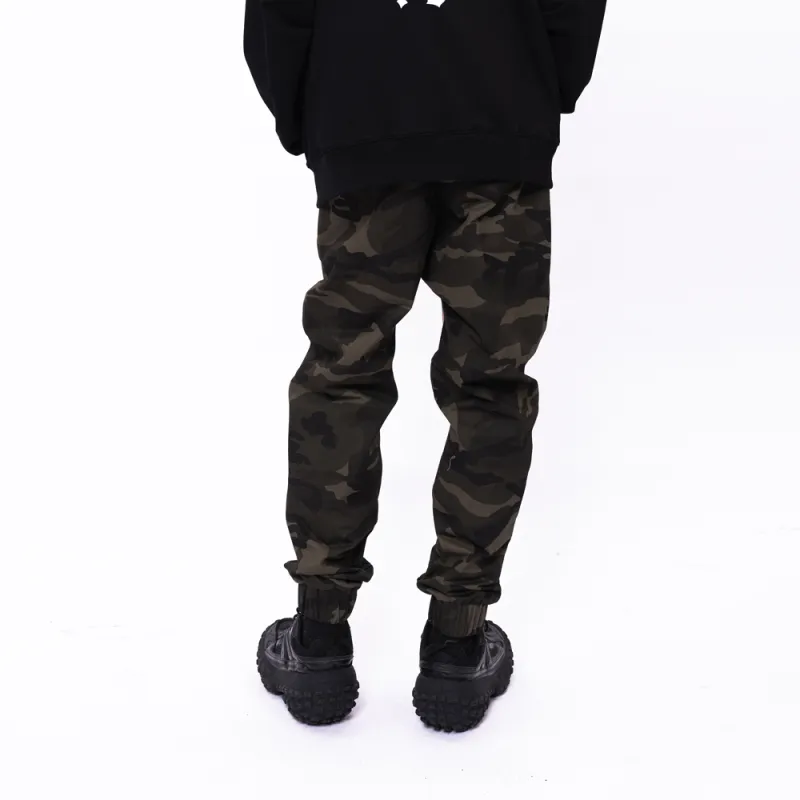 F.K.V.A Knitted Sweatpants Unisex Camouflage-4