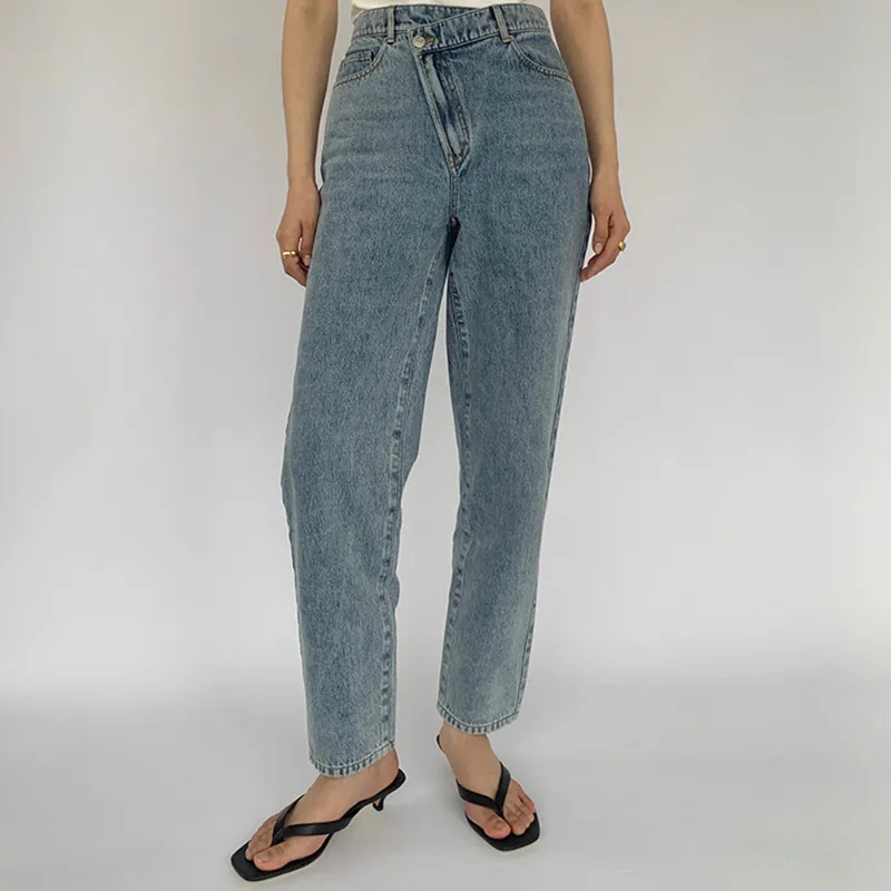 MARYME Jeans Women's Snowflake Light Blue-3