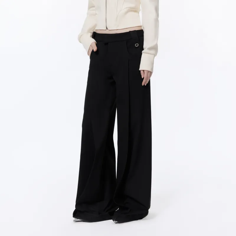 RUNTOTHEFUTURE Casual Pants Unisex Black-3
