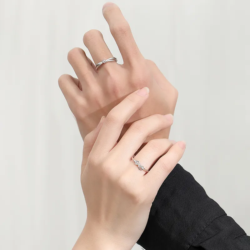 MISS TOOYA S999 Fine Silver Rings Unisex-3