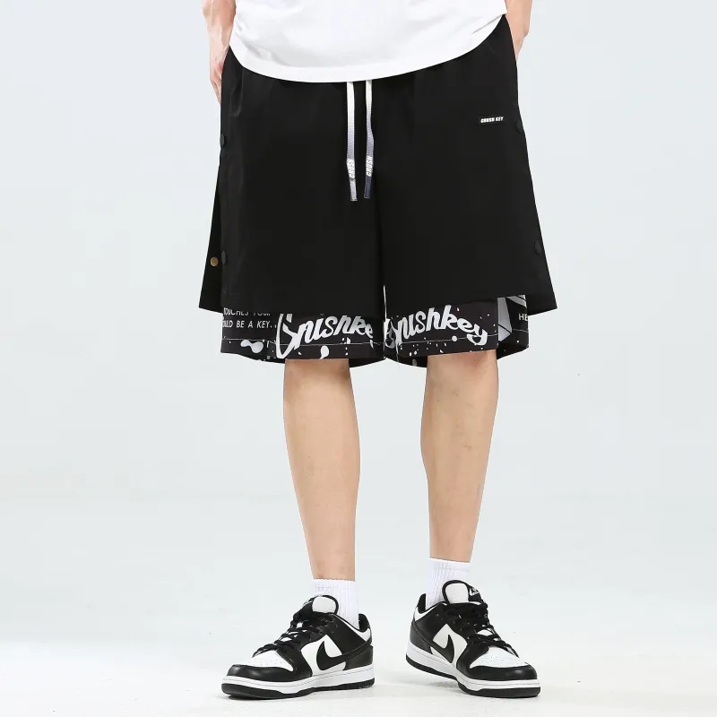 CRUSH KEY Casual Shorts Unisex-2