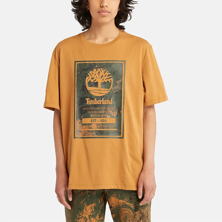 Timberland T Shirts Unisex Wheat-6