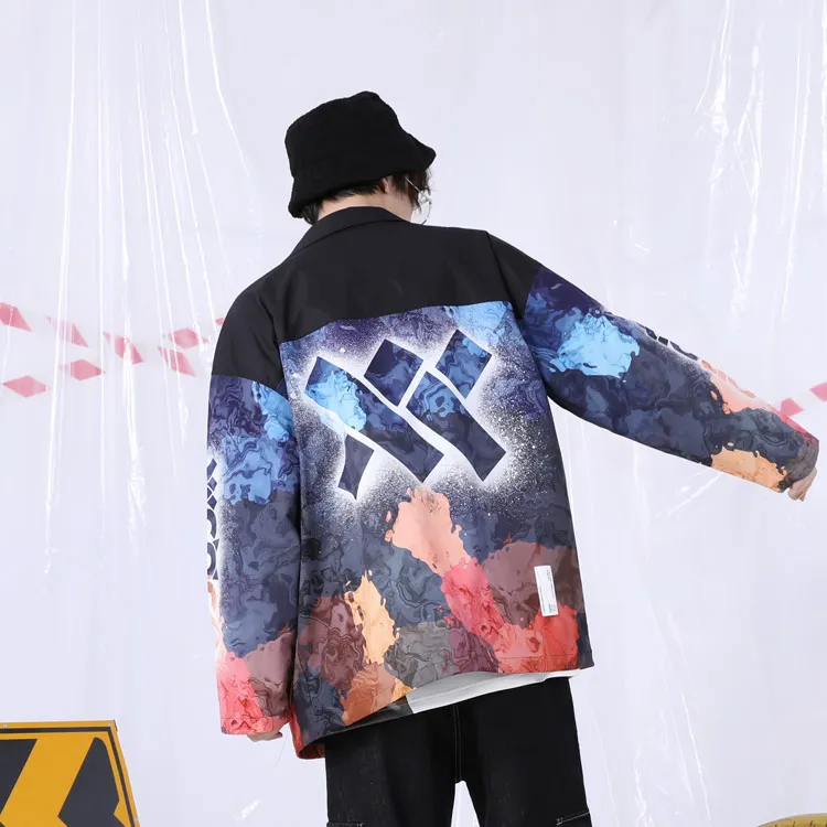 XXGOGO Loose Fit Jacket Unisex Black-4
