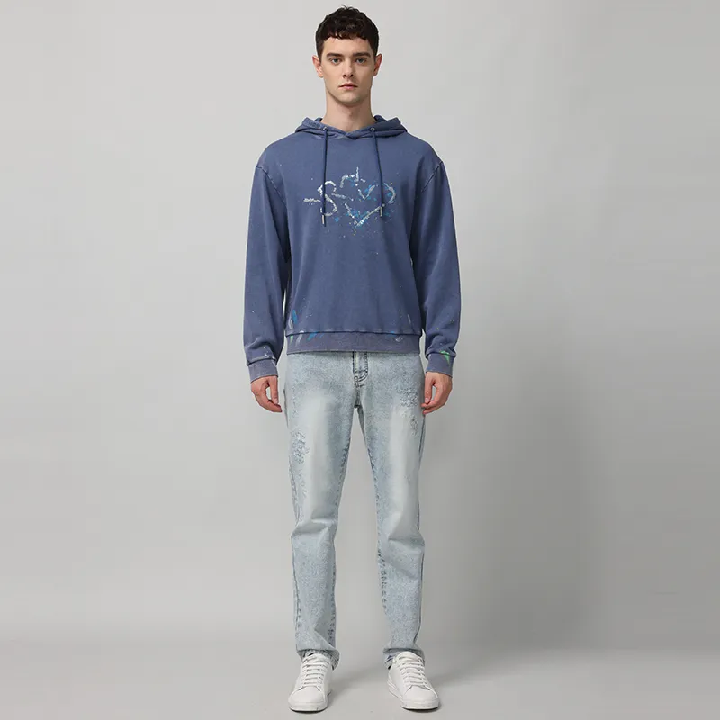 RARE Sweatshirts Men Blue-2