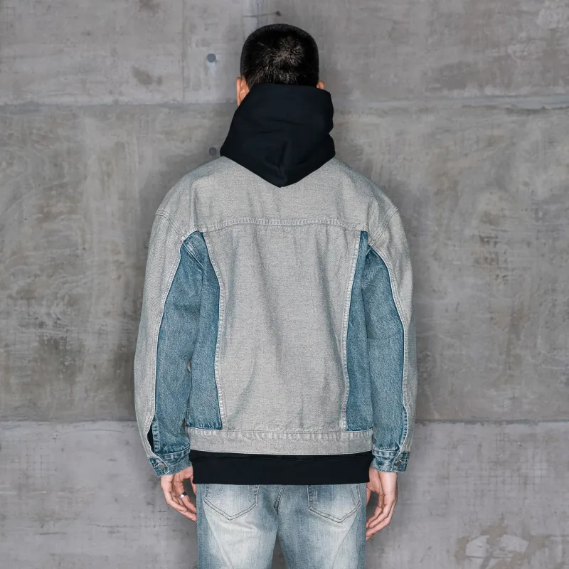 XINYINSU Denim Jacket Unisex Blue-5