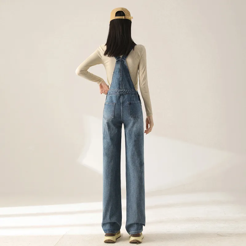 MITUAN Overalls Women's Blue-3