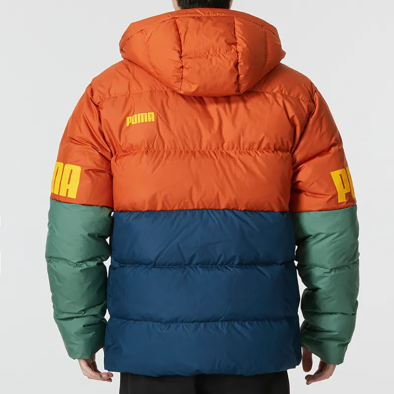 PUMA Down Jackets Men Orange-3