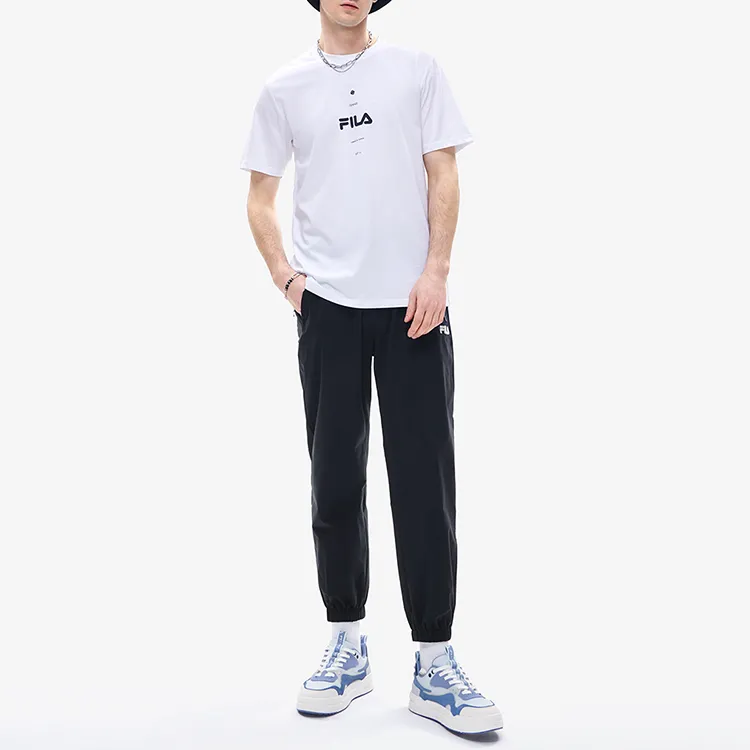 FILA FUSION 1911 BTS Casual Pants Men Pitch Black-2