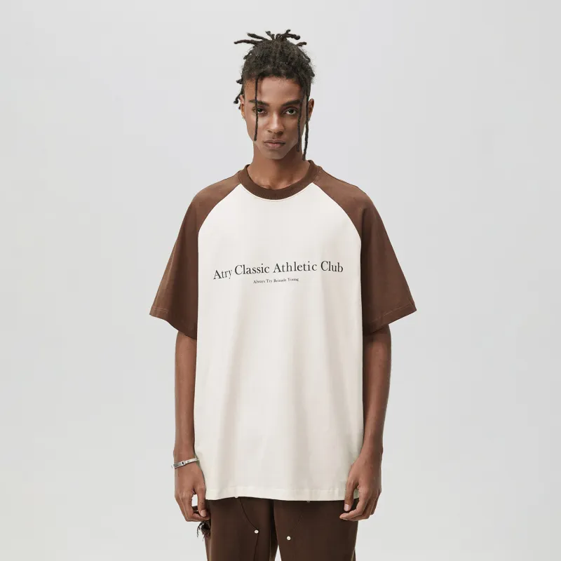 Atry Alphabet Slogan Series T Shirts Unisex-4