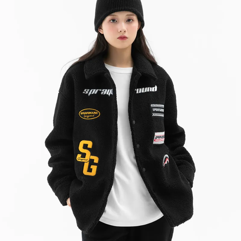 SPRAYGROUND Velvet Jackets Unisex-16