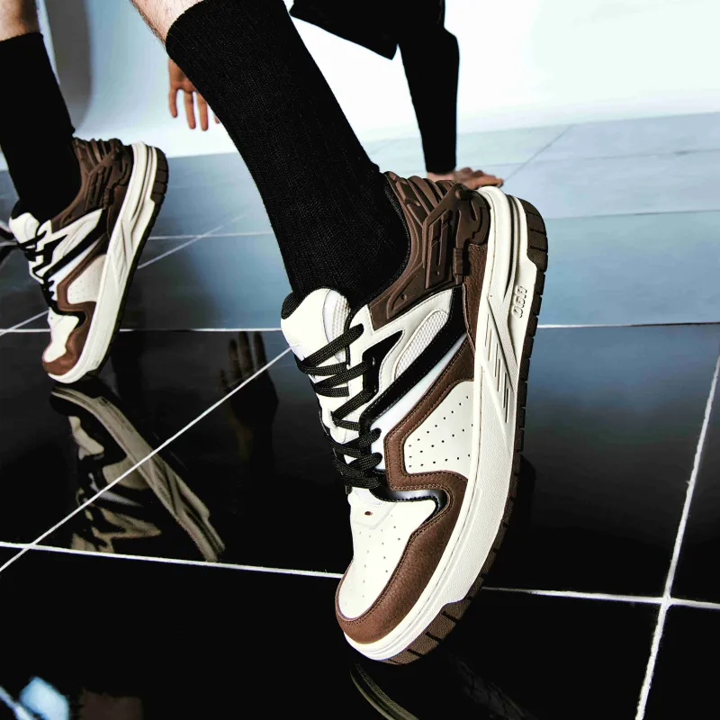 OGR GAMER Stylish Skateboarding Shoes Unisex Sandstorm Brown-7