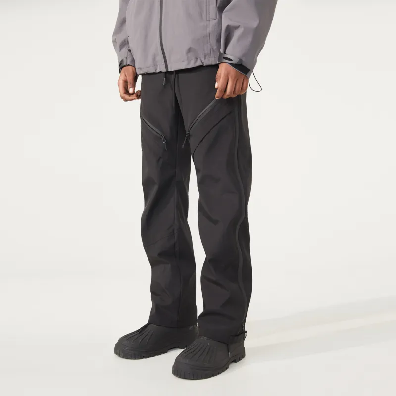 R69 FW22 Flared Pants Casual Pants Unisex Black-4