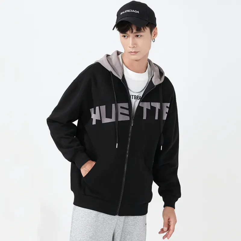 Yvette Hooded Loose Fit Sweatshirt Fall Unisex-2