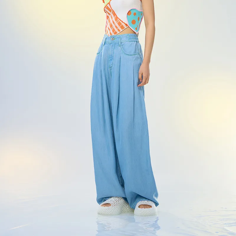 CHAU·RISING Jeans Women's Light Blue-2