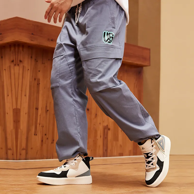 PEAK Sweatpants Men's Gray Blue-2
