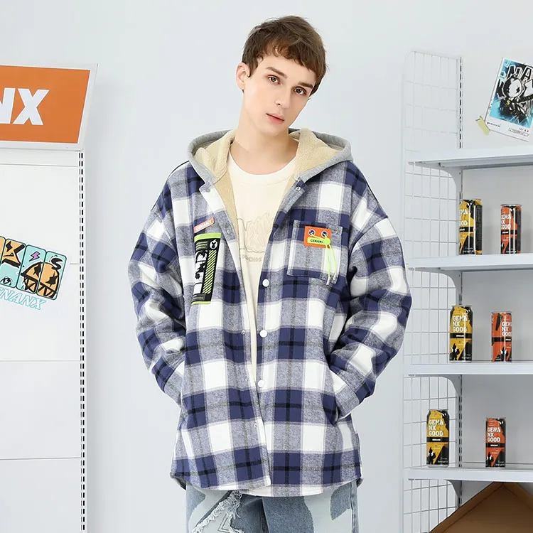 GENANX Loose Fit Thickened Jacket Unisex-4