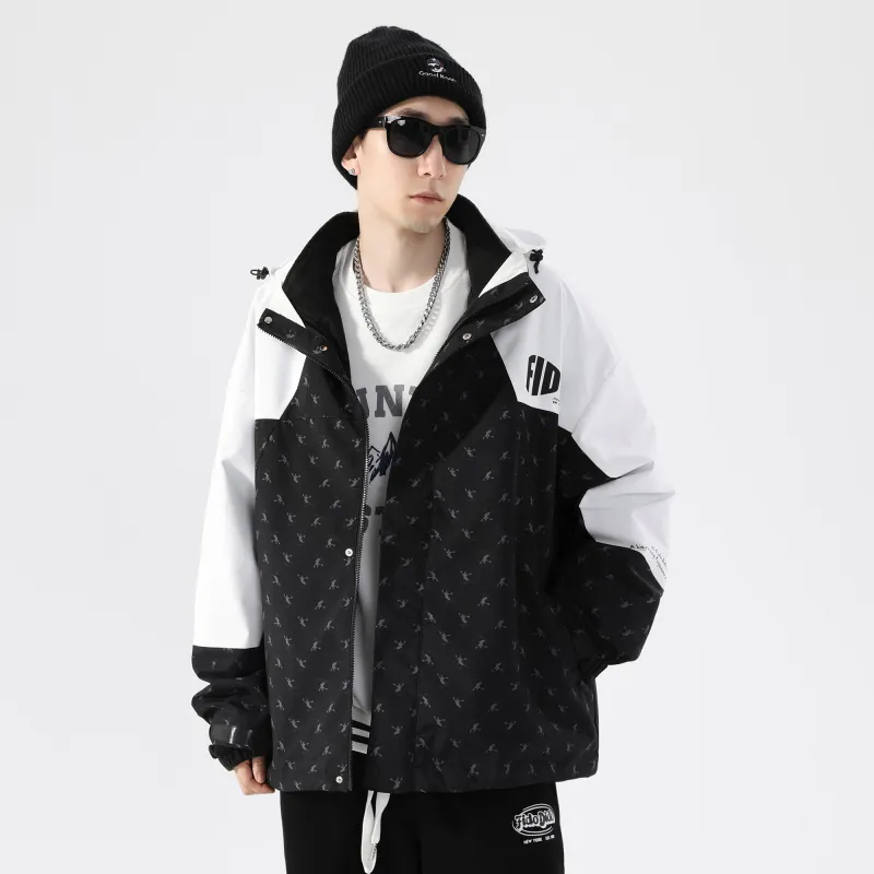 FIDO DIDO Windbreaker Jackets Unisex-7