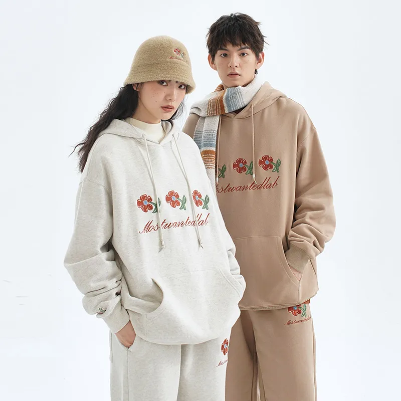 MostwantedLab MostwantedLab Vintage Flower Sweatshirt Unisex-4