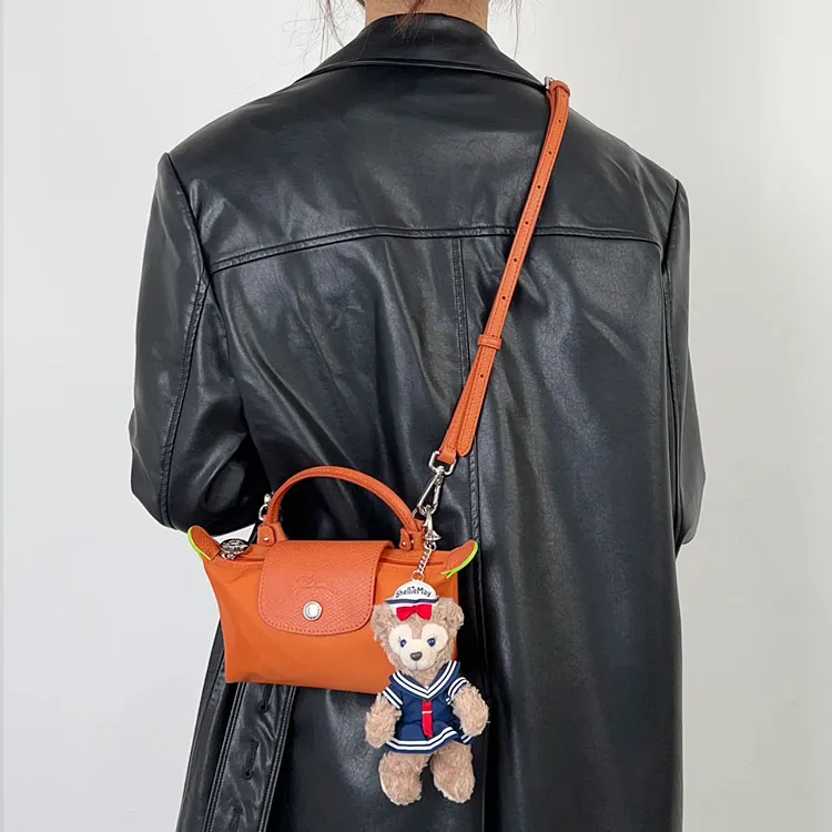 Luxury Care Artisan Workshop Cow Leather Perforated Modified Shoulder Bag, Crossbody Bag With Strap Women's Multicolor-16