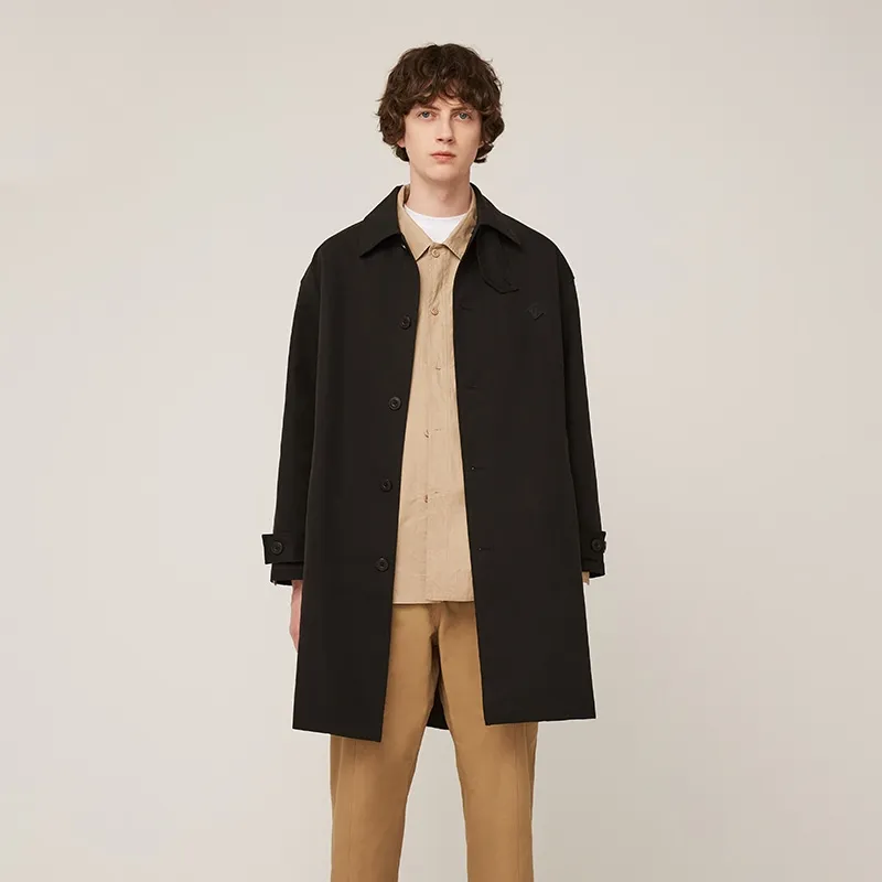 Herschel Trench Coats Unisex-11
