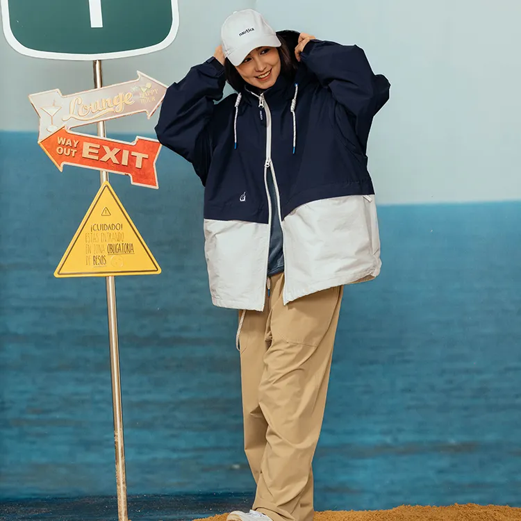 Nautica White Sail Jackets Unisex-9