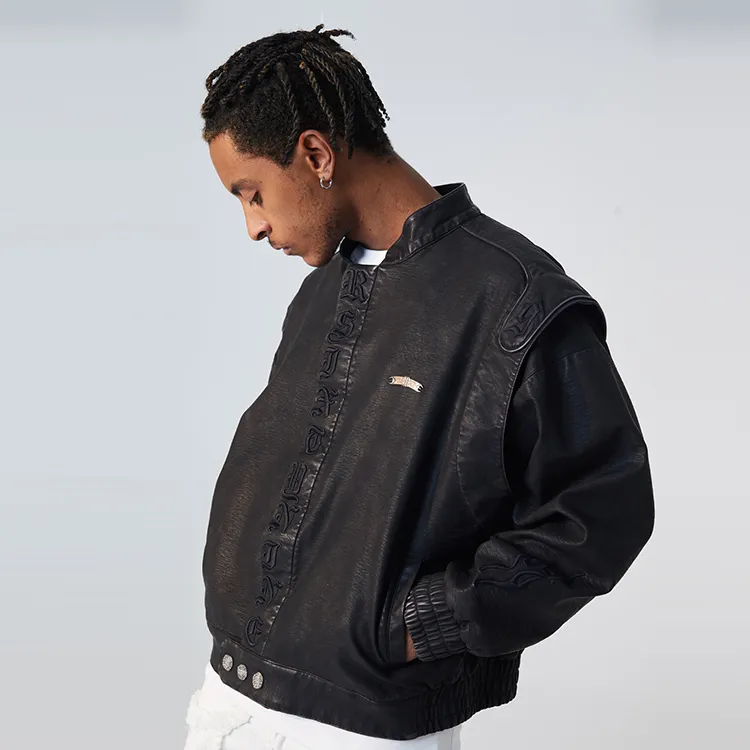 R69 Redh Fw22 FW22 Loose Fit Mock Two Piece Jacket Unisex-4