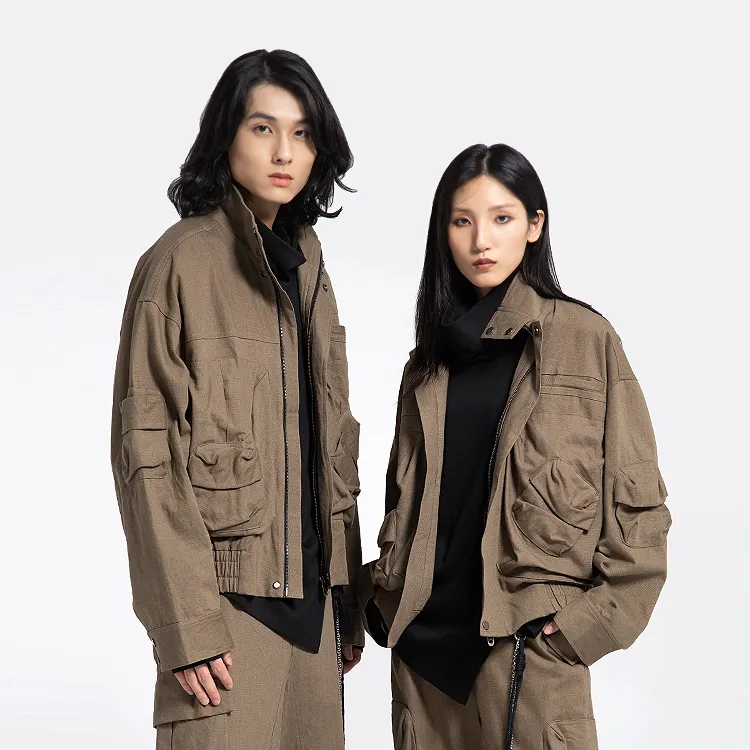 HUANXIANGZHE Jackets & Coats Unisex-2