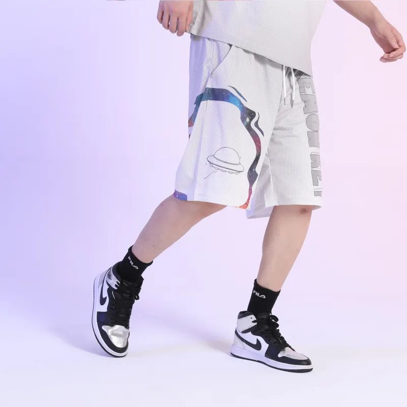 FireMonkey Sports Shorts Unisex Gray-4