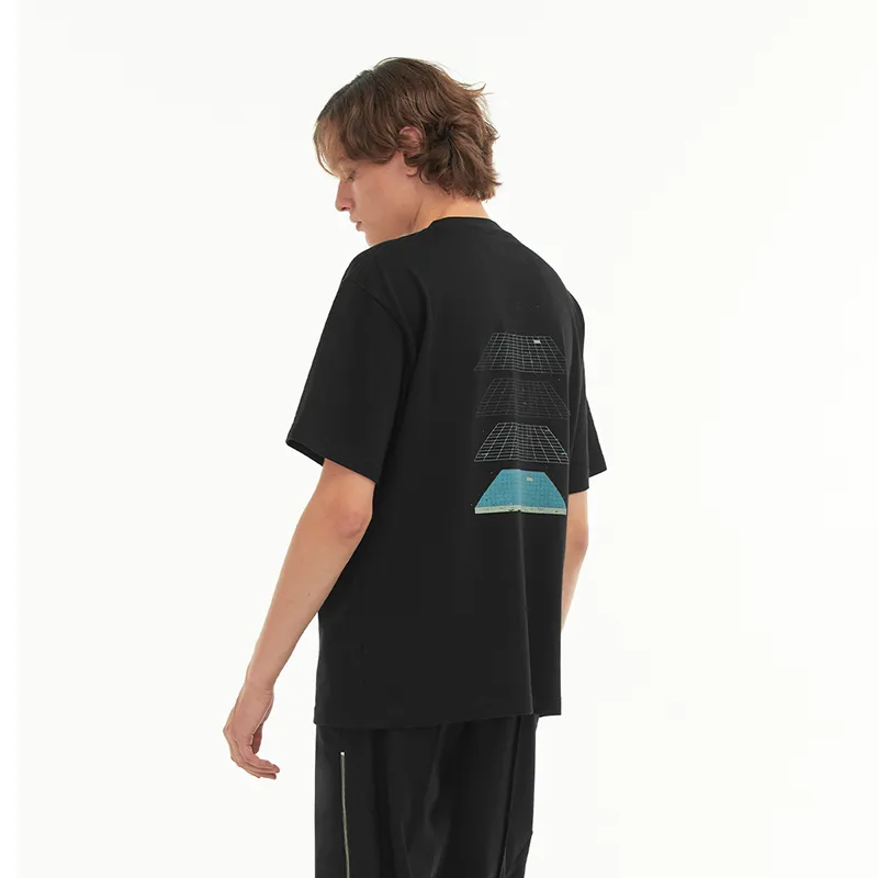 C2H4 T-Shirts Men Black-4