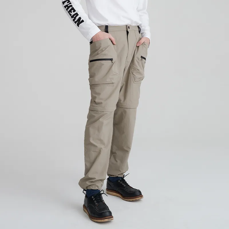 Prth Promethean Cargo Pants Men Gray Apricot-10