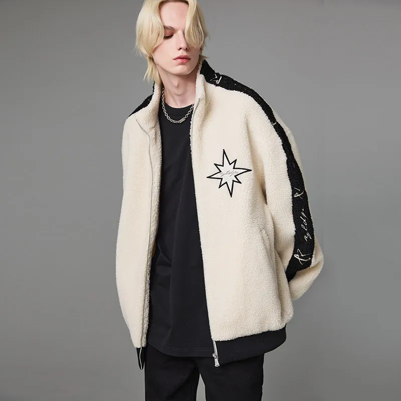YLDP FW22 Loose Fit Jacket Unisex Ecru-3