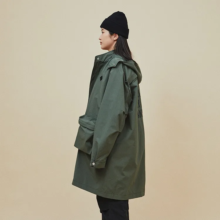 Herschel Trench Coats Unisex-6