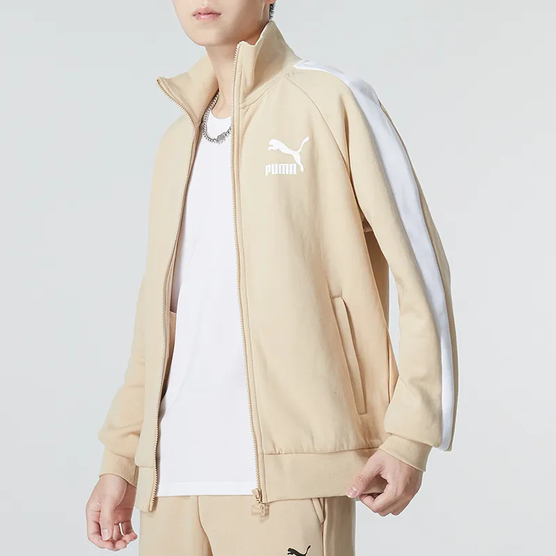 PUMA Fall 2022 T7 Collection Jackets Men Khaki-4