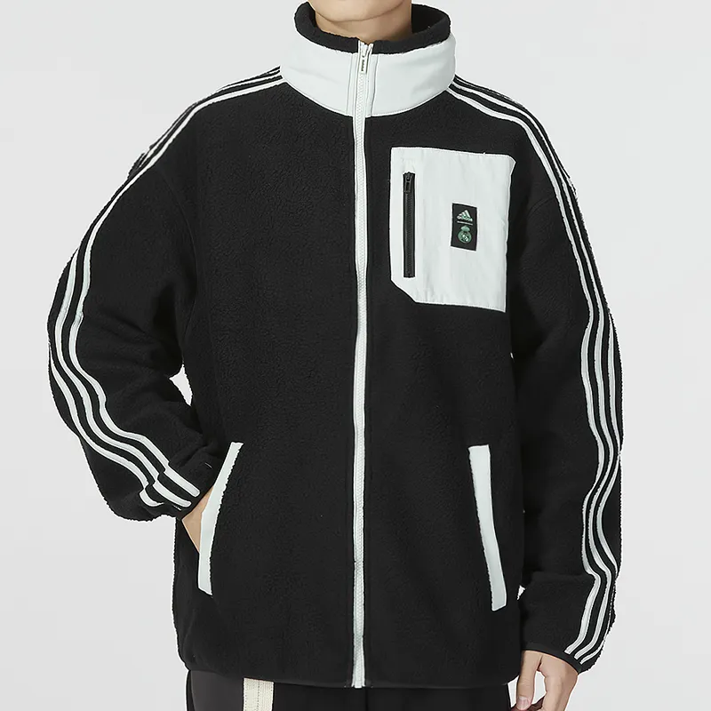 Adidas Free Shipping With AdiClub Real Madrid Lifestyler Fleece Jacket-2