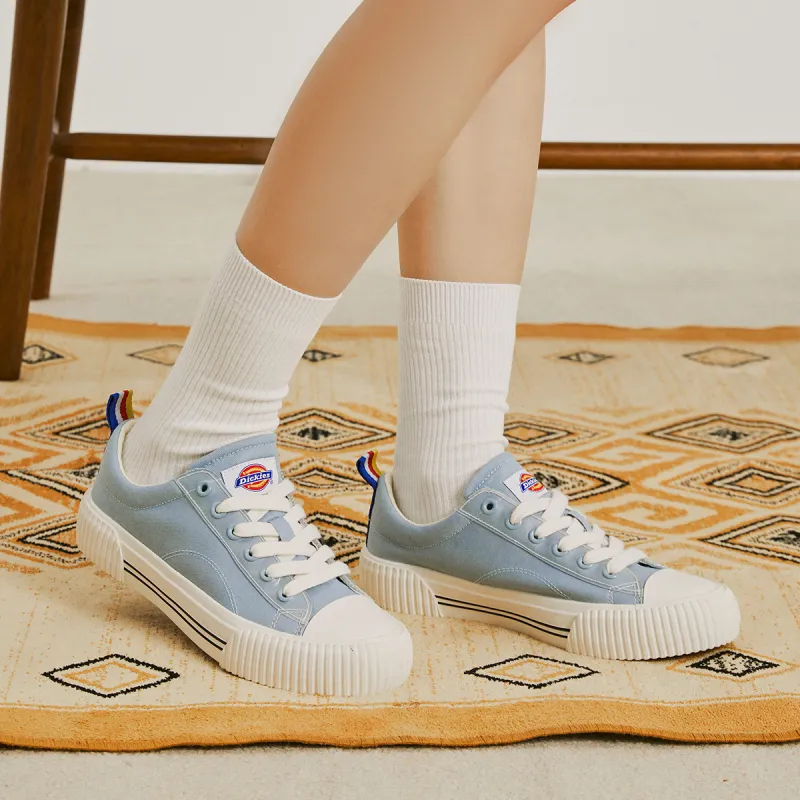 Dickies Low Top Skateboard Shoes Women's Light Blue-5